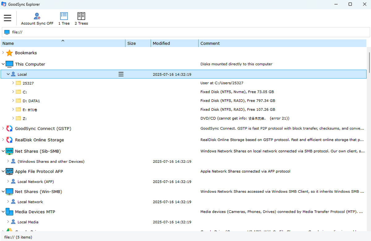 GoodSync Mac版
