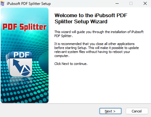 iPubsoft PDF Splitter
