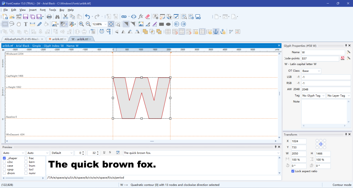 FontCreator