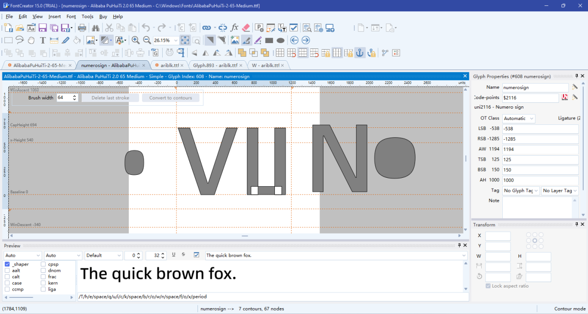 FontCreator