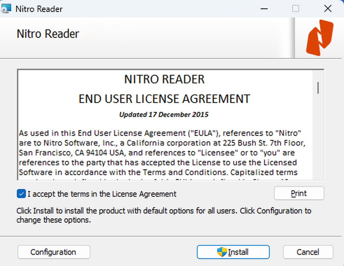 Nitro PDF Reader