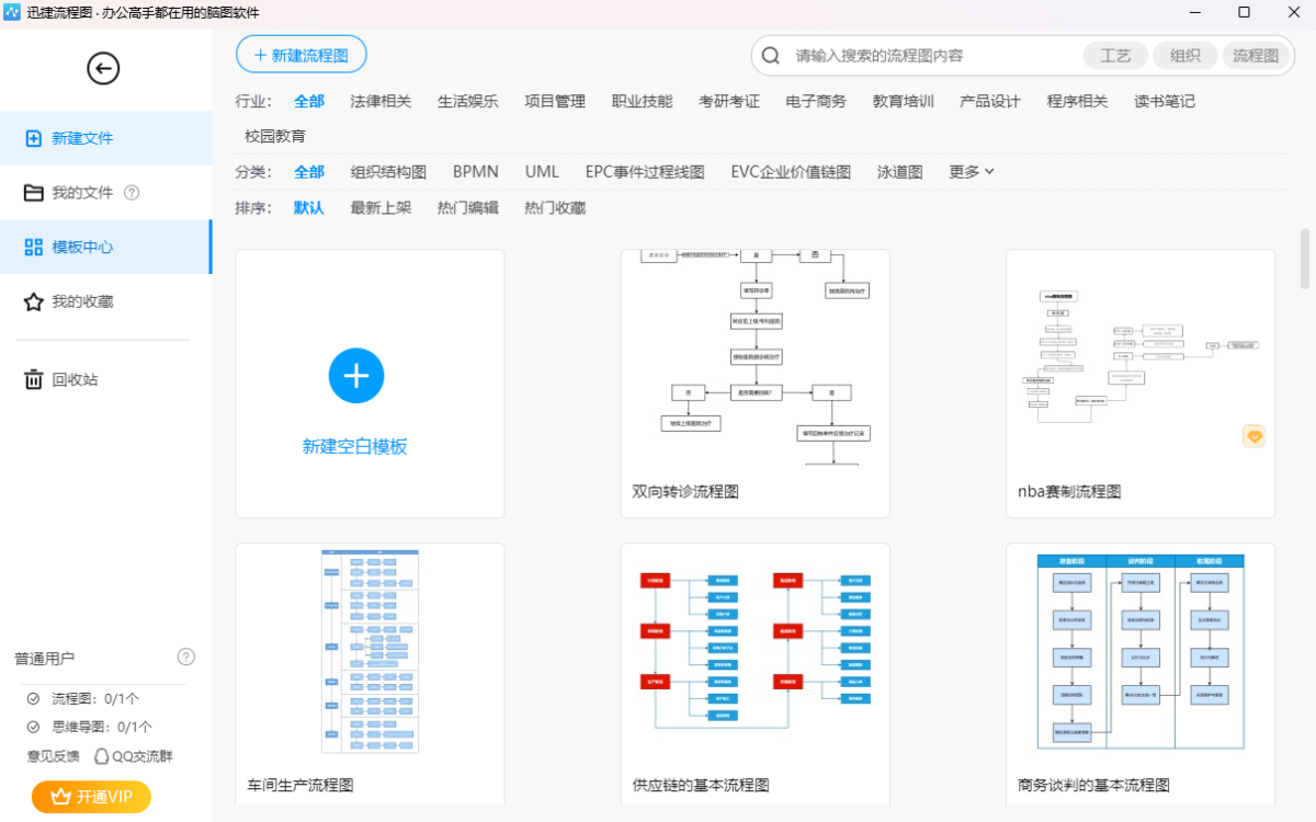迅捷流程图软件