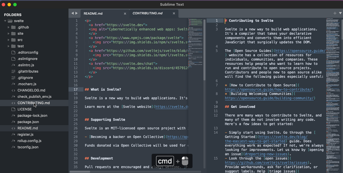 Sublime Text Mac版
