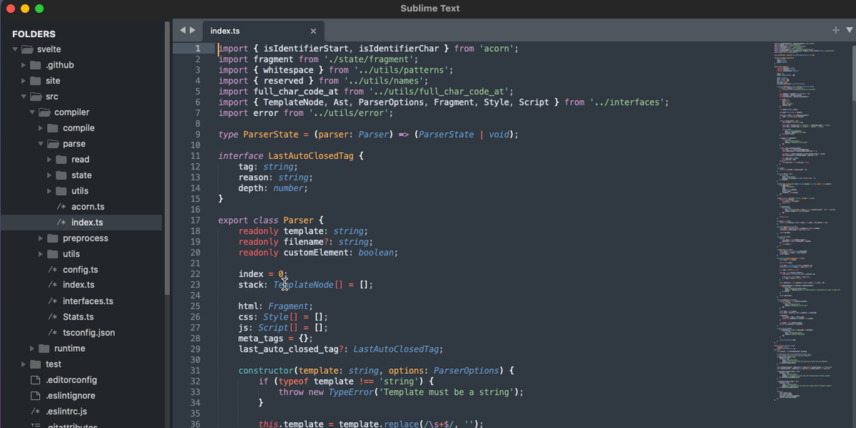 Sublime Text Mac版