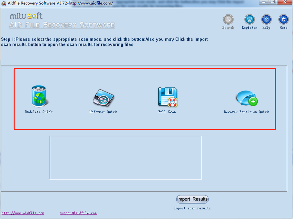 Aidfile Recovery Software